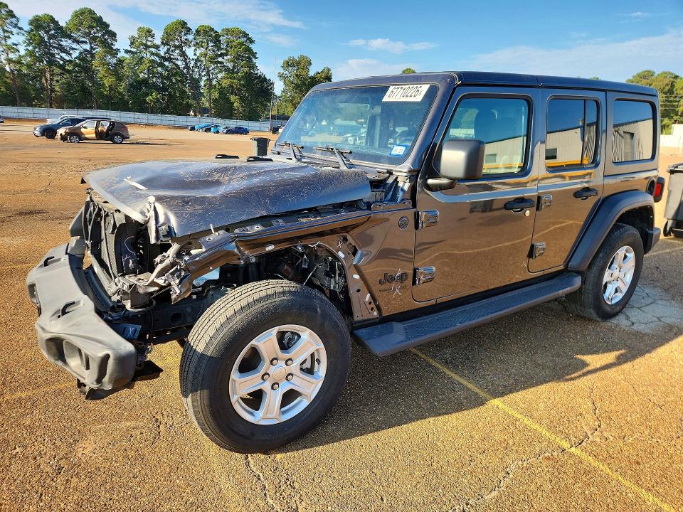 2022 Jeep Wrangler / VIN 1C4HJXDG6NW231649 — COPART salvage auction photo