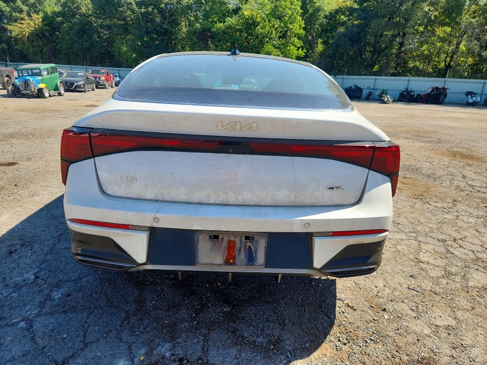 2025 Kia K5 VIN KNAG64J70S5326299 COPART salvage auction — FRONT END, Salvage Title, sold $9,200 on 2026-10-15 (photo 6)