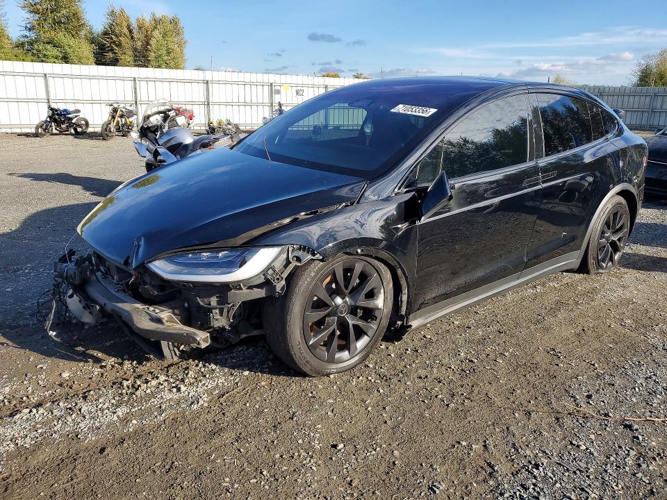 2022 Tesla Model x VIN 7SAXCBE53NF335321 — COPART salvage auction photo