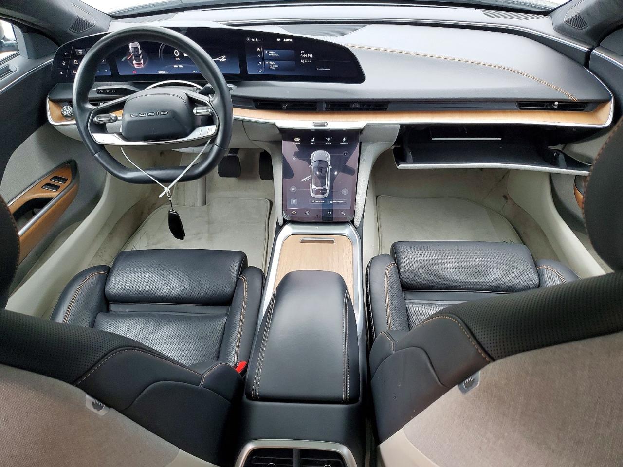 2023 Lucid Air VIN 50EA1TEA9PA001782 COPART salvage auction — Minor Dent/Scratches, WA - VEHICLE CERT OF OWNERSHIP-TITL, sold $16,600 on 2026-09-17 (photo 8)