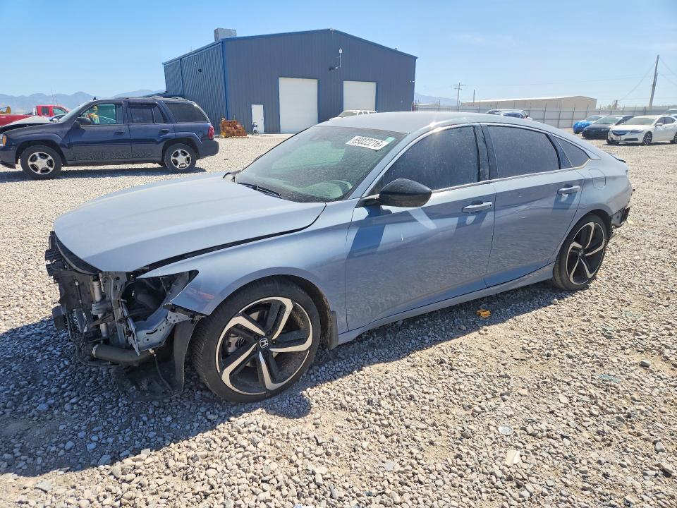 2022 Honda Accord VIN 1HGCV1F39NA020708 — COPART salvage auction photo