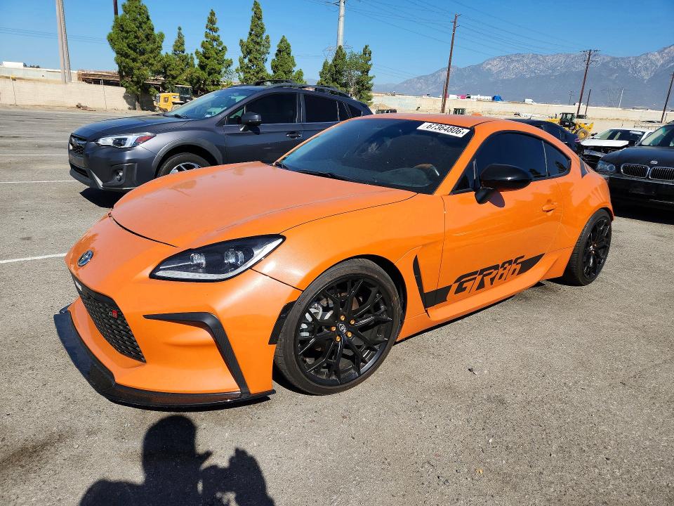 2023 Toyota Gr 86 VIN JF1ZNBG10P9754790 — COPART salvage auction photo