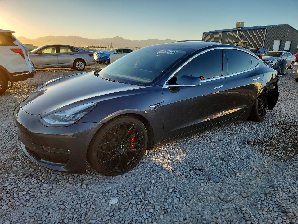 2020 Tesla Model 3 VIN 5YJ3E1EC3LF623724 — COPART salvage auction photo