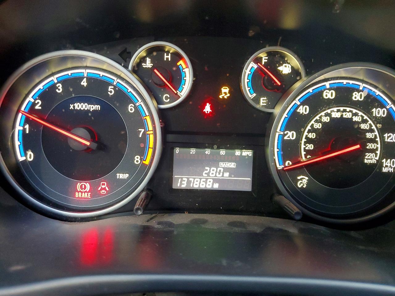 2011 Suzuki SX4 VIN JS2YB5A31B6303104 COPART salvage auction — Front End, Ps - Salvage Title, sold $425 on 2026-09-24 (photo 9)