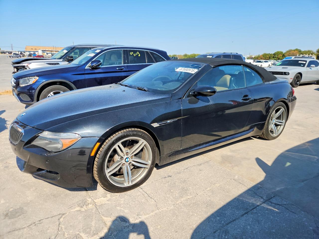 2007 BMW M6 VIN WBSEK93547CY78530 — COPART salvage auction photo