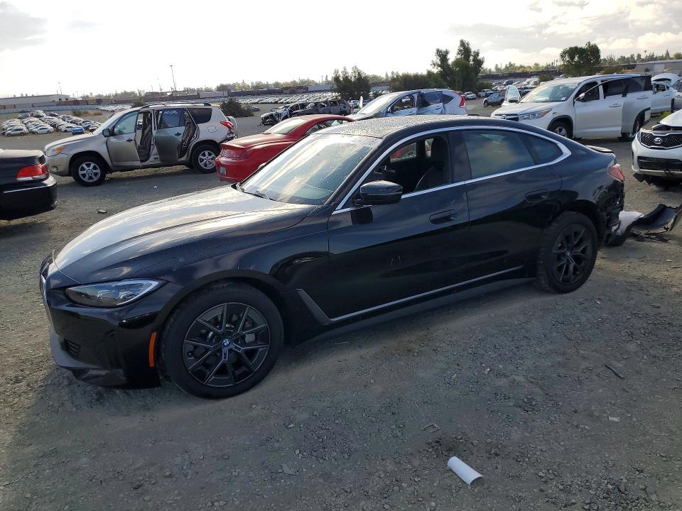 2023 BMW I4 VIN WBY43AW08PFP83192 — COPART salvage auction photo