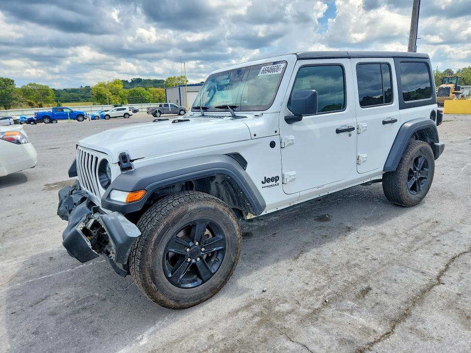 2022 Jeep Wrangler / VIN 1C4HJXDN7NW276906 — COPART salvage auction photo