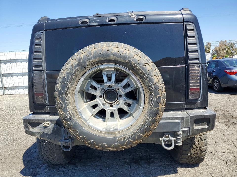 2003 Hummer H2 VIN 5GRGN23U63H132744 COPART salvage auction — FRONT END, Ca - Lien Papers-Salvage Or Ac, sold $900 on 2026-09-28 (photo 6)