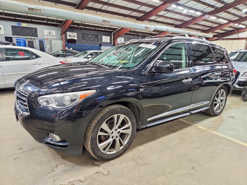 2015 Infiniti Qx60 VIN 5N1AL0MM3FC546769 COPART salvage auction — MINOR DENT/SCRATCHES, MA - CERTIFICATE OF TITLE (P), sold $2,200 on 2026-09-05 (photo 1)
