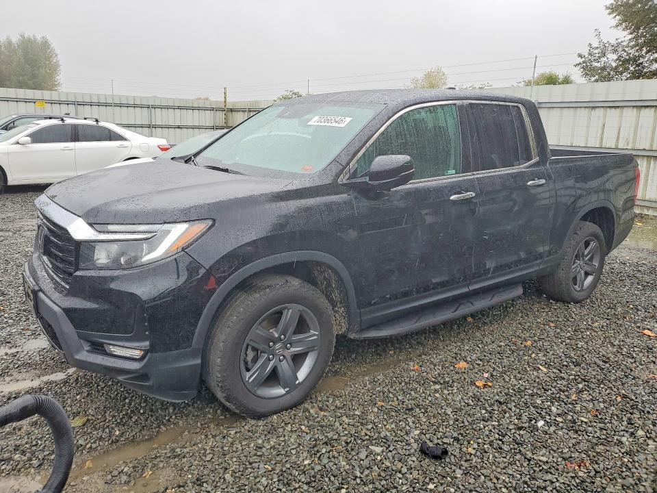 2022 Honda Ridgeline VIN 5FPYK3F76NB019476 — COPART salvage auction photo