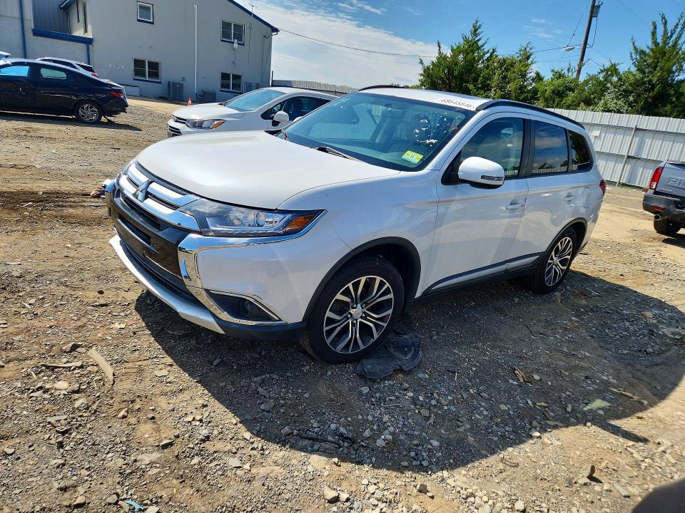 2016 Mitsubishi Outlander VIN JA4AZ3A36GZ008317 COPART salvage auction — NORMAL WEAR, Nj - Certificate Of Title, sold $3,000 on 2026-09-21 (photo 1)