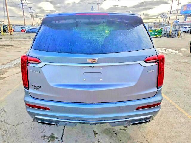 2022 Cadillac Xt6 VIN 1GYKPCRS7NZ111247 COPART salvage auction — FRONT END, Az - Dis/Dlr/Exp Only Salvage Title, sold $7,900 on 2026-10-01 (photo 6)
