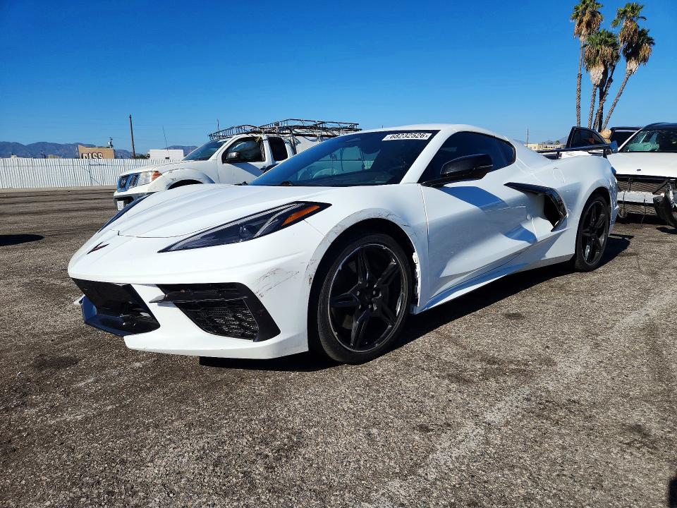 2025 Chevrolet Corvette VIN 1G1YA2D46S5107447 — COPART salvage auction photo