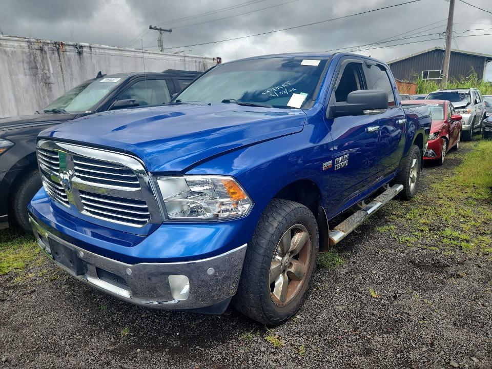 2018 Ram 1500 VIN 1C6RR7LT6JS322215 — COPART salvage auction photo