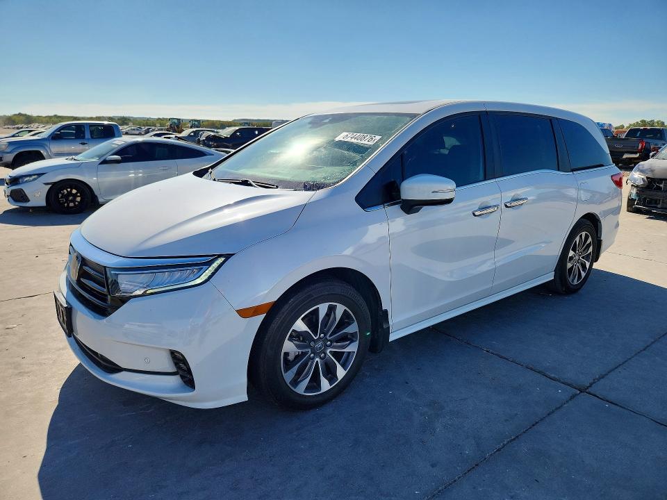 2024 Honda Odyssey VIN 5FNRL6H80RB035129 — COPART salvage auction photo