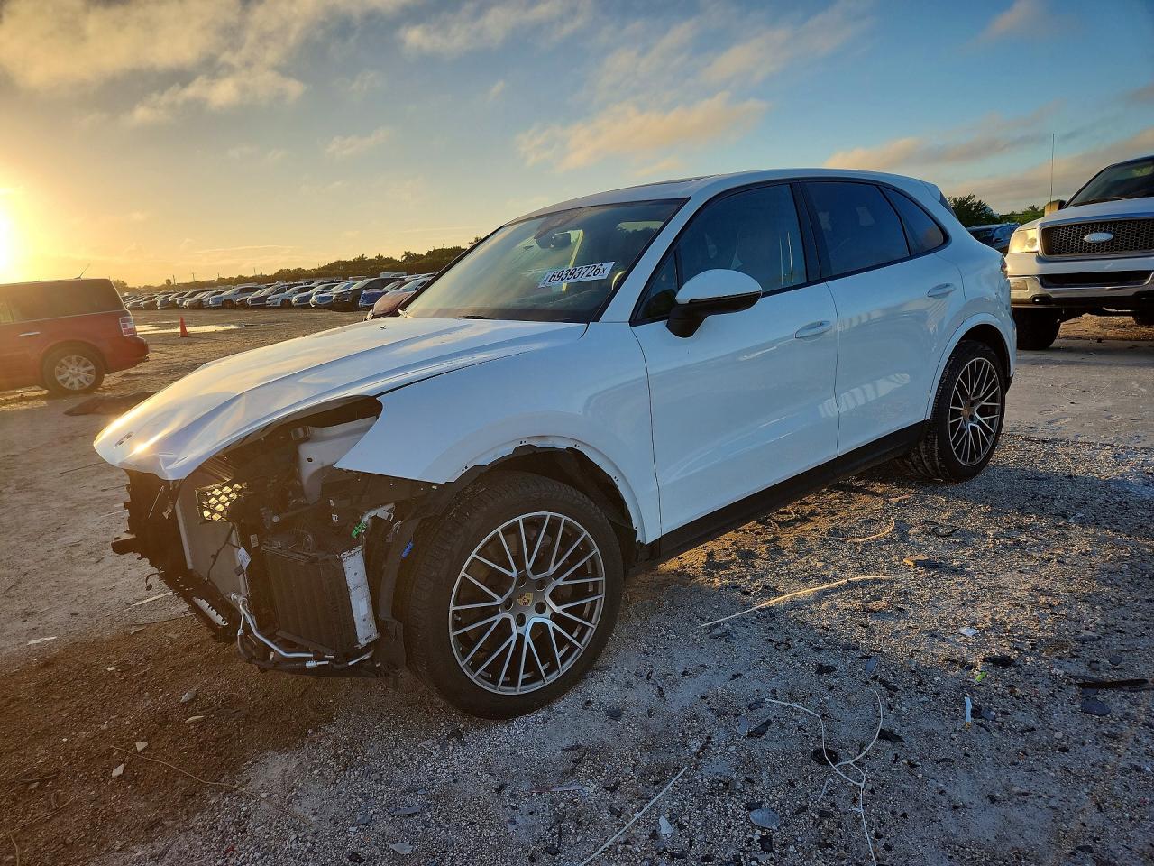2023 Porsche Cayenne VIN WP1AA2AY9PDA02252 — COPART salvage auction photo