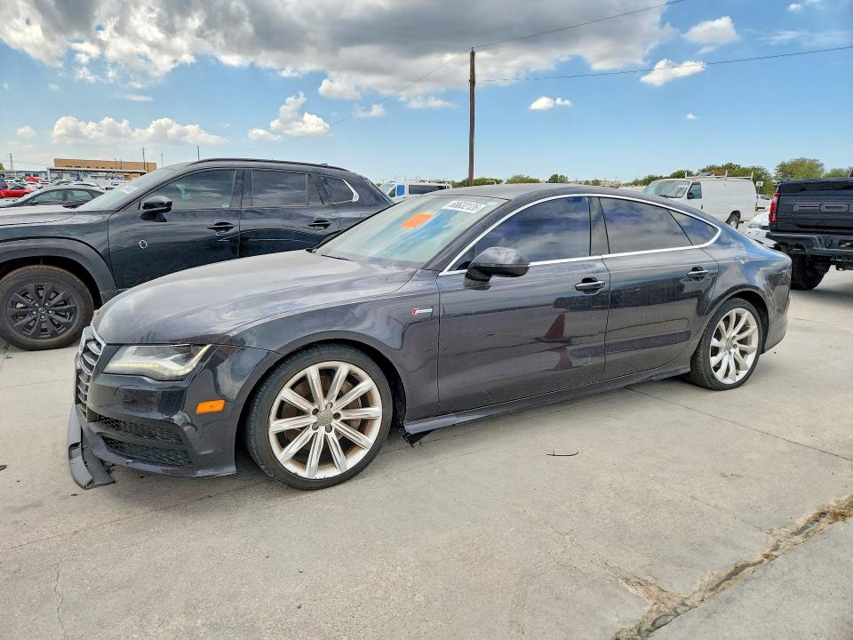 2012 Audi A7 VIN WAU2GAFC6CN038381 COPART salvage auction — FRONT END, Tx - Certificate Of Title, sold $700 on 2026-10-11 (photo 1)