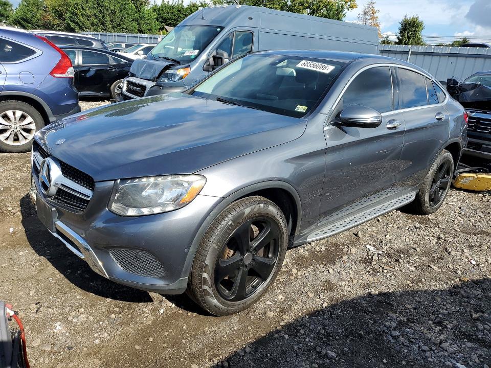 2017 Mercedes-benz Glc coupe VIN WDC0J4KB3HF150609 — COPART salvage auction photo