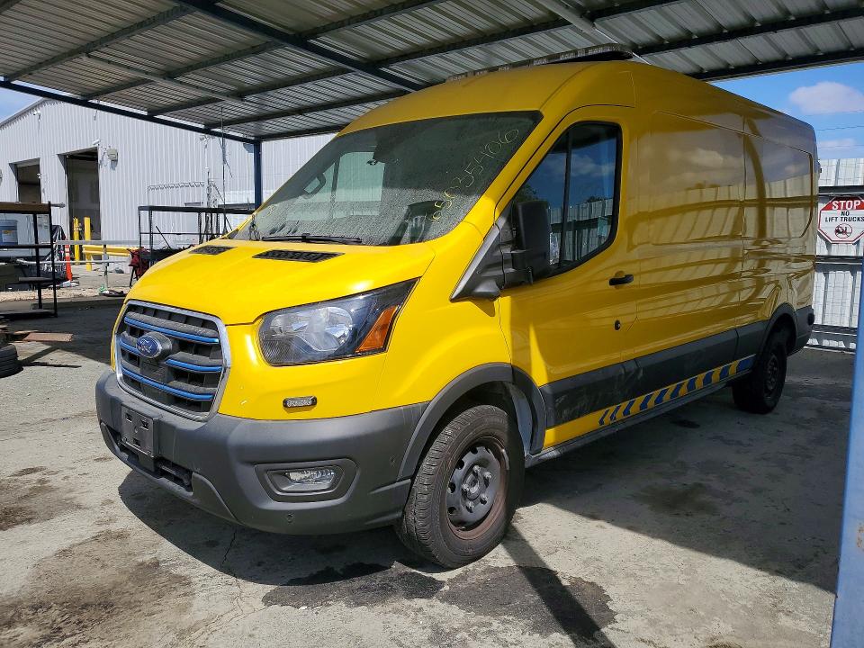 2022 Ford Transit VIN 1FTBW9CK8NKA66204 — COPART salvage auction photo