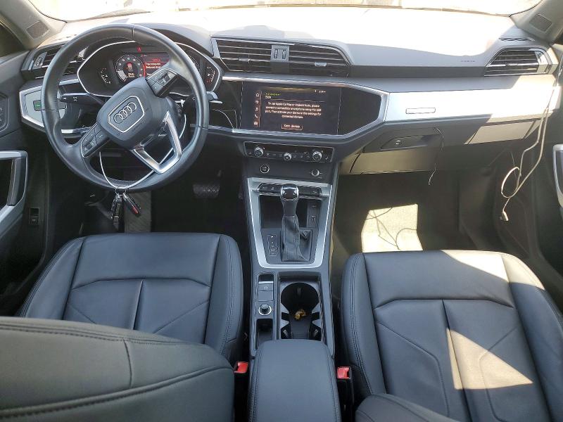 2021 Audi Q3 VIN WA1AUCF36M1120536 COPART salvage auction — MINOR DENT/SCRATCHES, CA - SALVAGE CERTIFICATE, sold $8,600 on 2026-10-01 (photo 8)