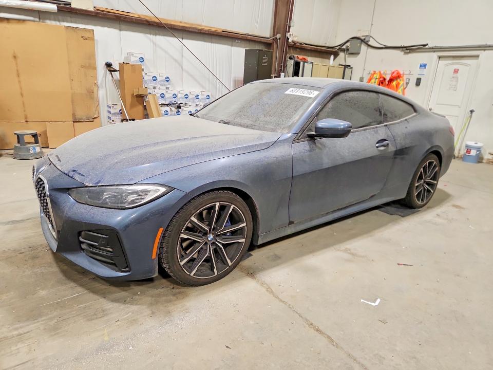 2021 BMW 4 series VIN WBA73AP0XMCF10670 — COPART salvage auction photo