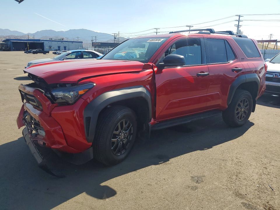 2025 Toyota 4runner VIN JTEVA5BR1S5013871 — COPART salvage auction photo