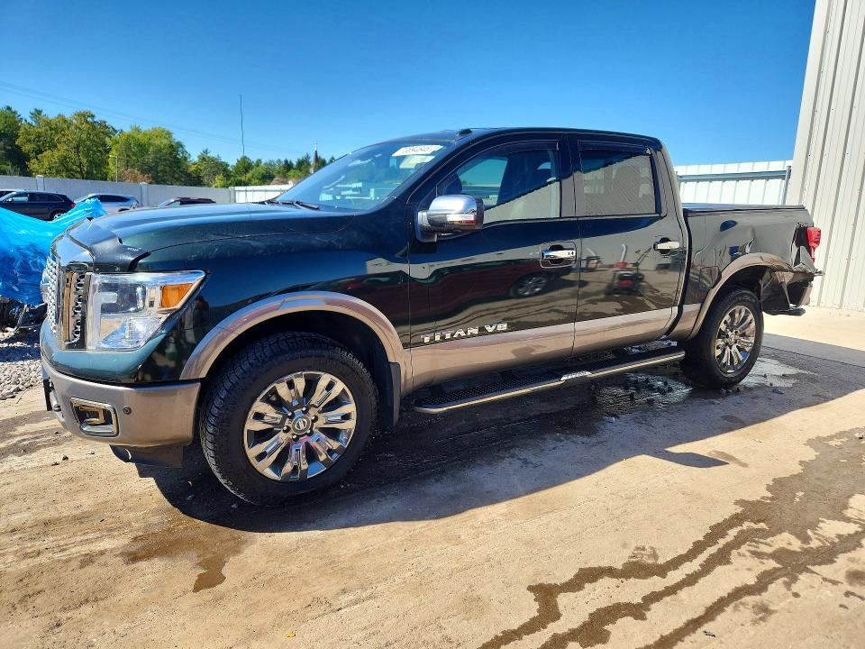 2019 Nissan TITAN VIN 1N6AA1E53KN521938 — COPART salvage auction photo