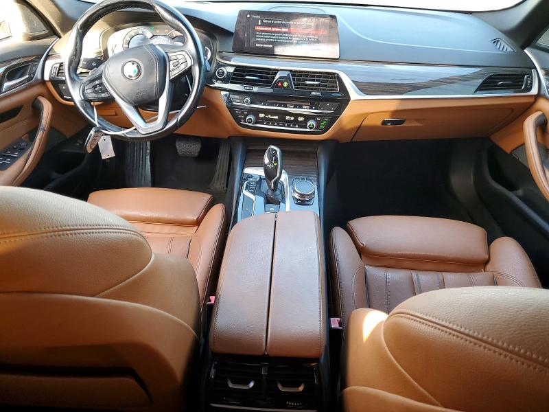 2018 BMW 5er VIN WBAJE5C50JWA92610 COPART salvage auction — NORMAL WEAR, TX - CERTIFICATE OF TITLE, sold $8,800 on 2026-10-08 (photo 8)