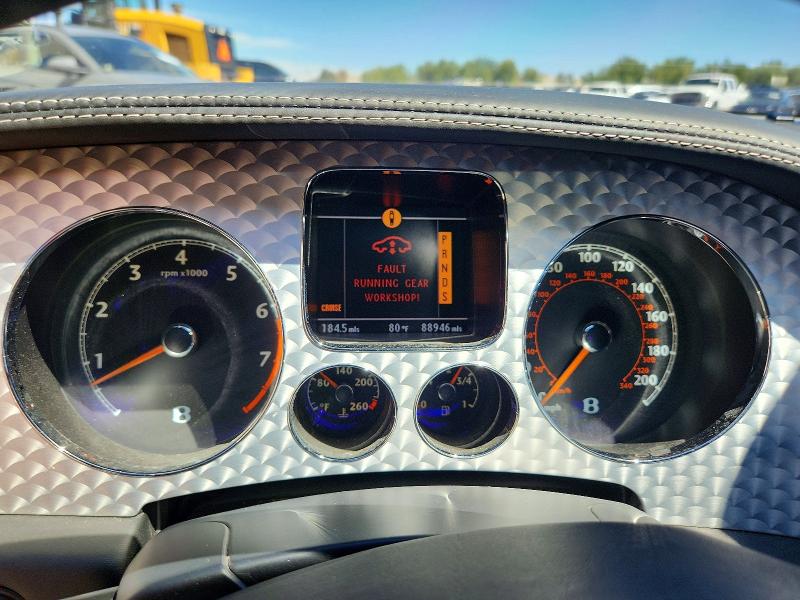 2008 Bentley Continental VIN SCBCR73W28C058488 COPART salvage auction — NORMAL WEAR, Co - Cert Of Title-Rebuilt Salvage, sold $0 on 2026-09-22 (photo 9)