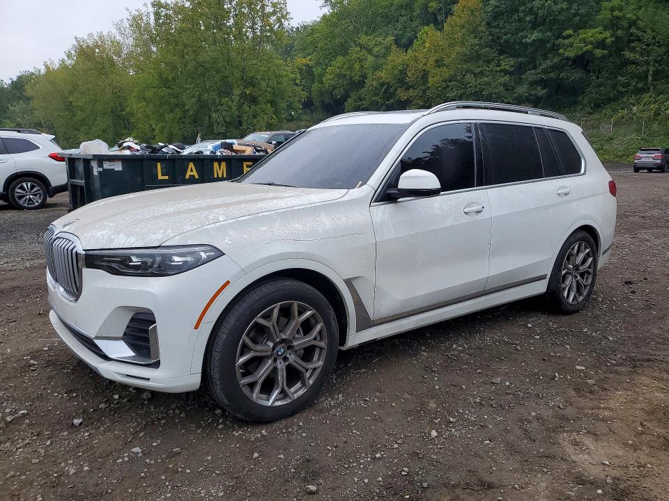 2022 BMW X7 VIN 5UXCW2C02N9L92158 — COPART salvage auction photo