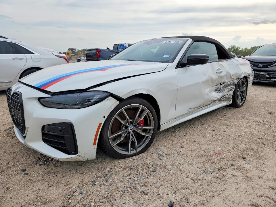 2023 BMW M4 VIN WBA53AT03PCM84587 — COPART salvage auction photo