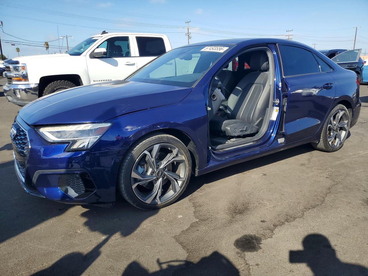 2023 Audi A3 VIN WAUAUDGY8PA050741 — COPART salvage auction photo