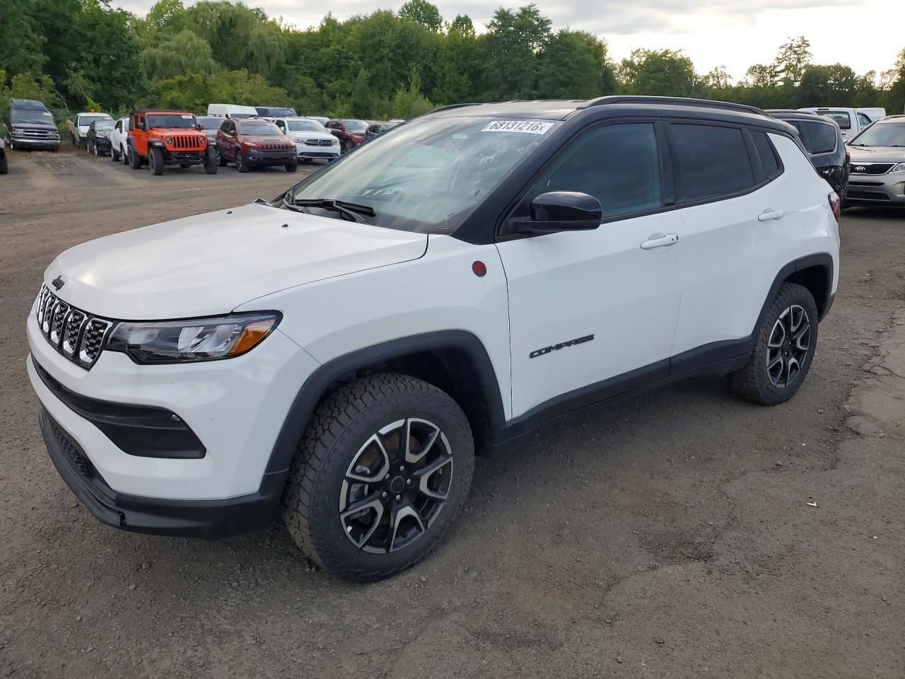 2025 Jeep Compass VIN 3C4NJDDN5ST564250 — COPART salvage auction photo