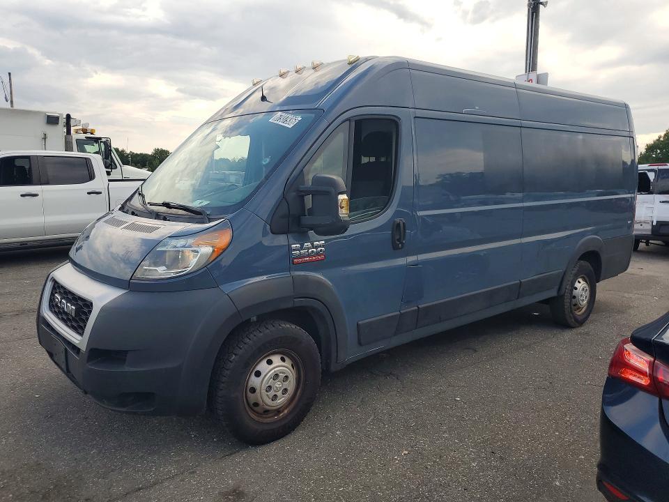 2021 Ram Promaster 3500 VIN 3C6MRVJG5ME536804 — COPART salvage auction photo