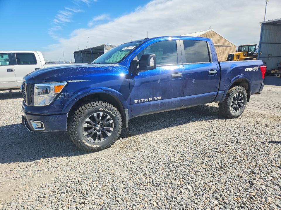 2018 Nissan TITAN VIN 1N6AA1E55JN548721 — COPART salvage auction photo