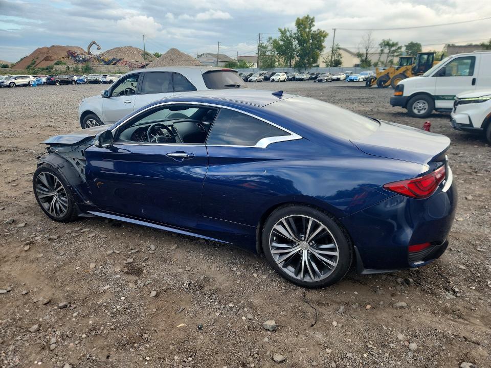 2019 Infiniti Q60 VIN JN1EV7EL1KM290802 COPART salvage auction — FRONT END, Ny - Mv-907A Salvage Certificate, sold $7,400 on 2026-10-05 (photo 2)