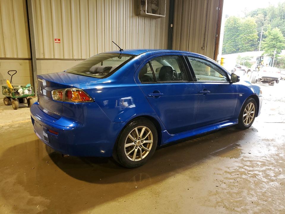 2016 Mitsubishi Lancer VIN JA32V2FW4GU011134 COPART salvage auction — FRONT END, PA - CERT OF TITLE, sold $1,050 on 2026-09-16 (photo 3)