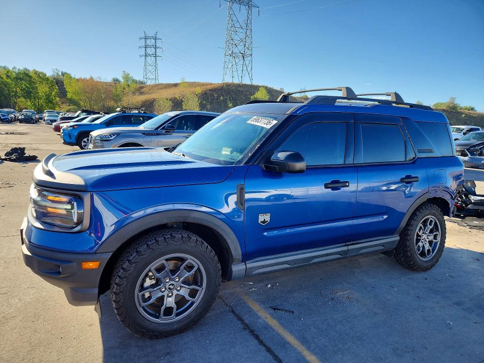 2023 Ford Bronco sport VIN 3FMCR9B60PRD29778 — COPART salvage auction photo
