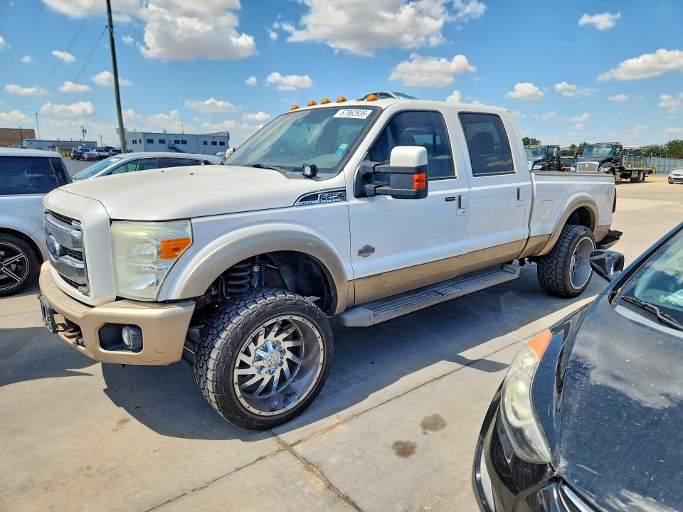 2013 Ford F250 VIN 1FT7W2BT3DEA83528 — COPART salvage auction photo