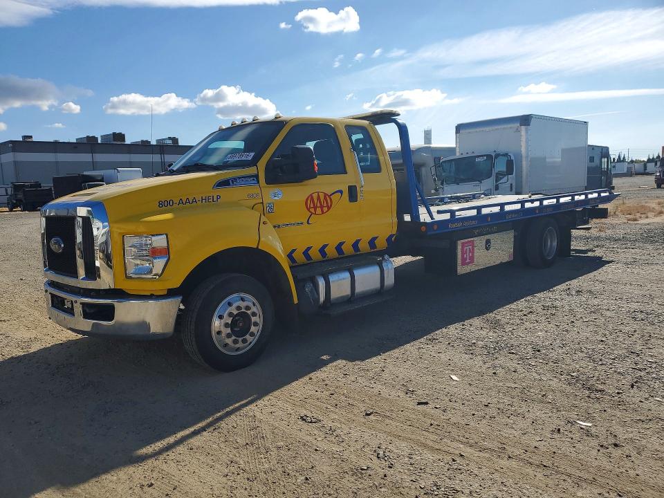 2019 Ford F650-f750 VIN 1FDWX6DC0KDF13883 — COPART salvage auction photo