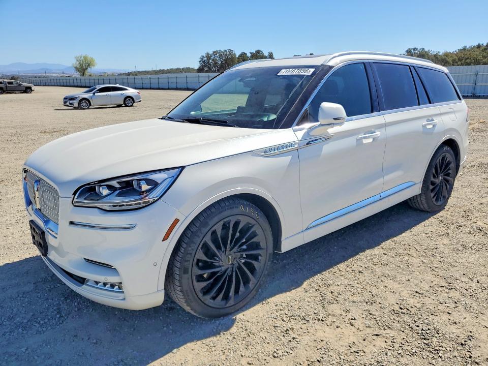 2022 Lincoln Aviator VIN 5LM5J7XCXNGL03211 — COPART salvage auction photo