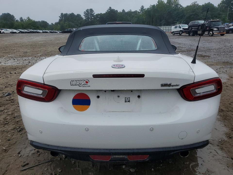 2017 Fiat 124 spider VIN JC1NFAEK2H0124686 COPART salvage auction — MECHANICAL, CT - CERTIFICATE OF TITLE (P), sold $5,700 on 2026-09-10 (photo 6)