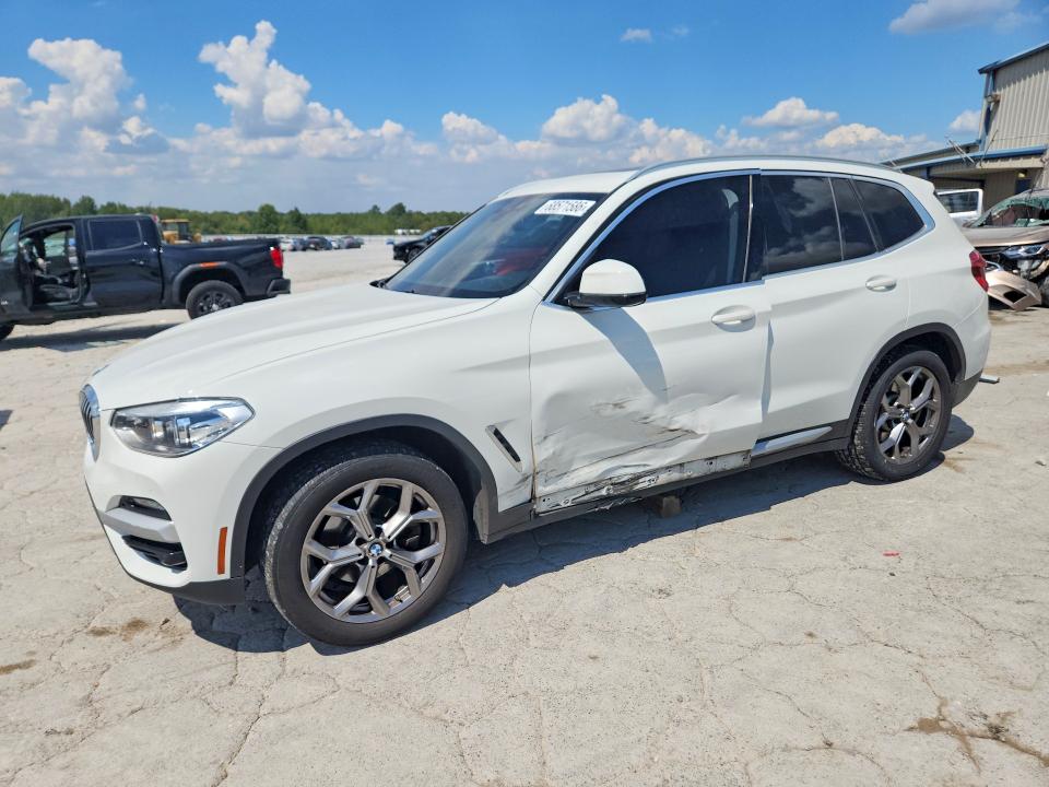 2021 BMW X3 VIN 5UXTY3C07M9F37051 — COPART salvage auction photo