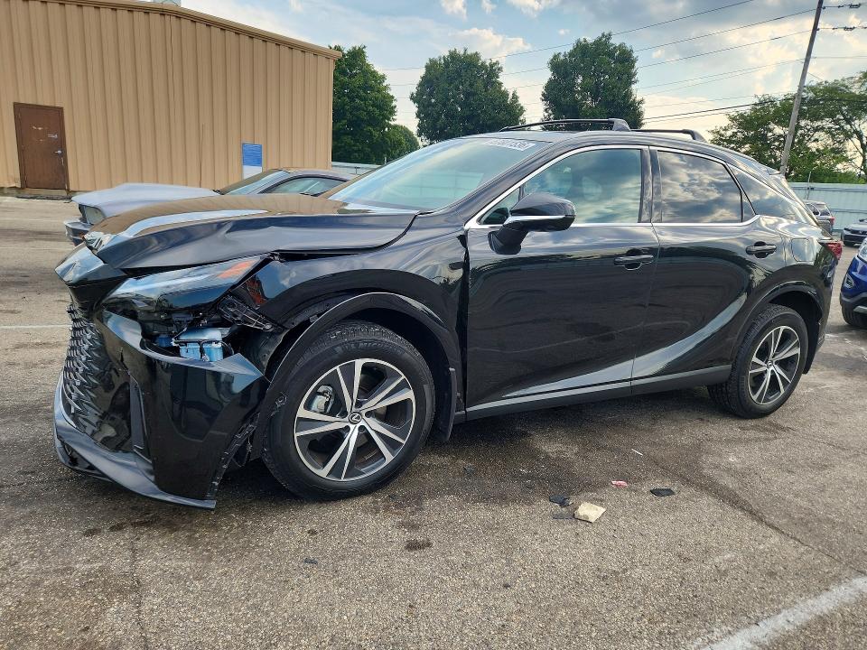 2024 Lexus Rx VIN 2T2BBMCAXRC052412 COPART salvage auction — FRONT END, Oh - Cert Of Title-Salvage, sold $29,500 on 2026-09-30 (photo 1)