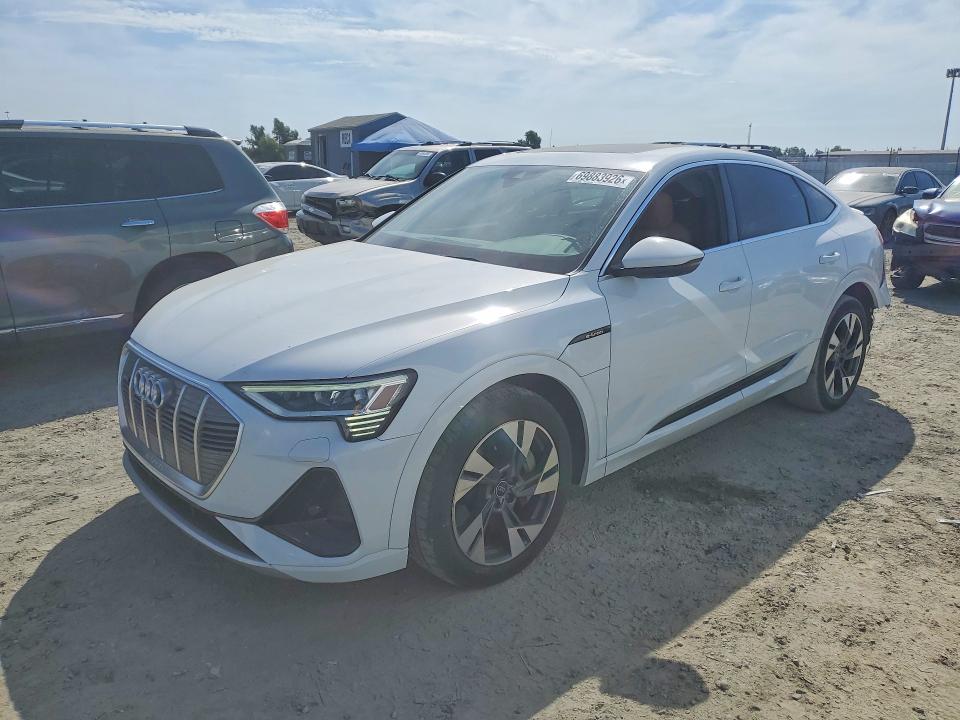 2021 Audi E-tron sportback VIN WA11AAGE1MB007097 — COPART salvage auction photo