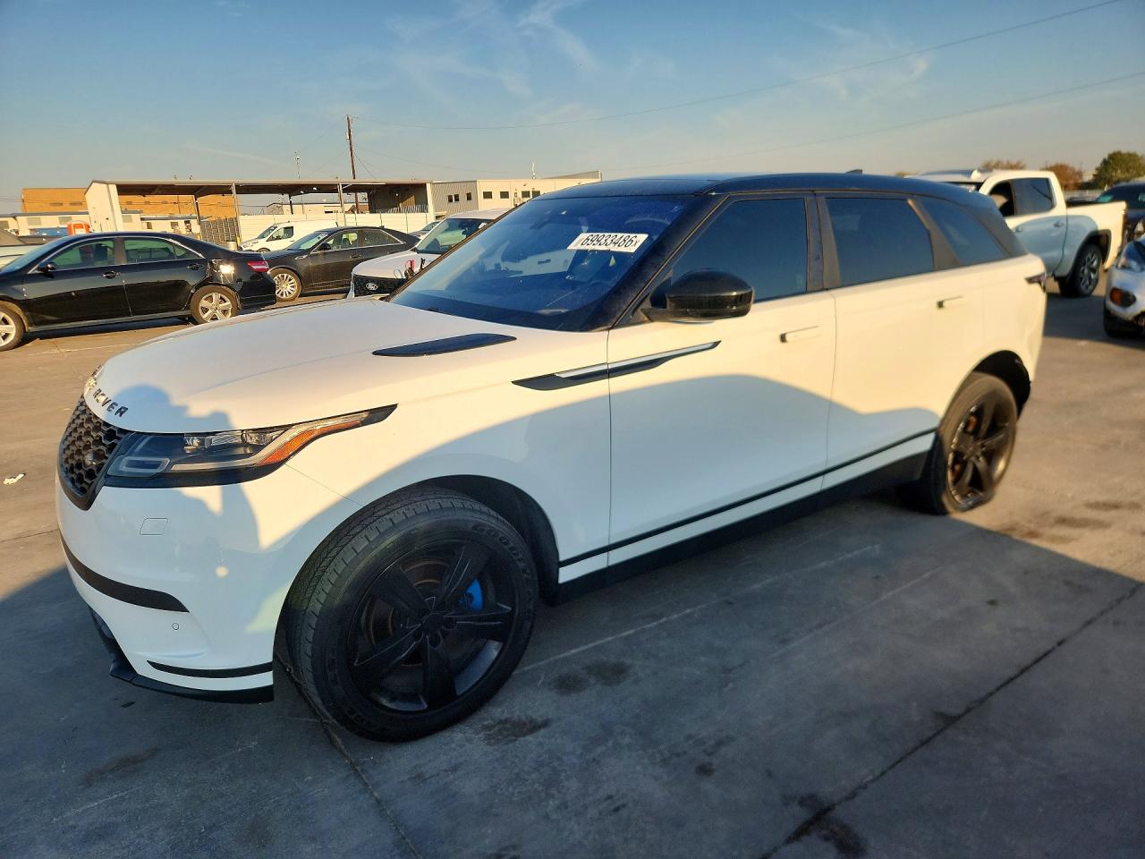 2020 Land Rover Range Rover Velar VIN SALYB2EX5LA268824 — COPART salvage auction photo