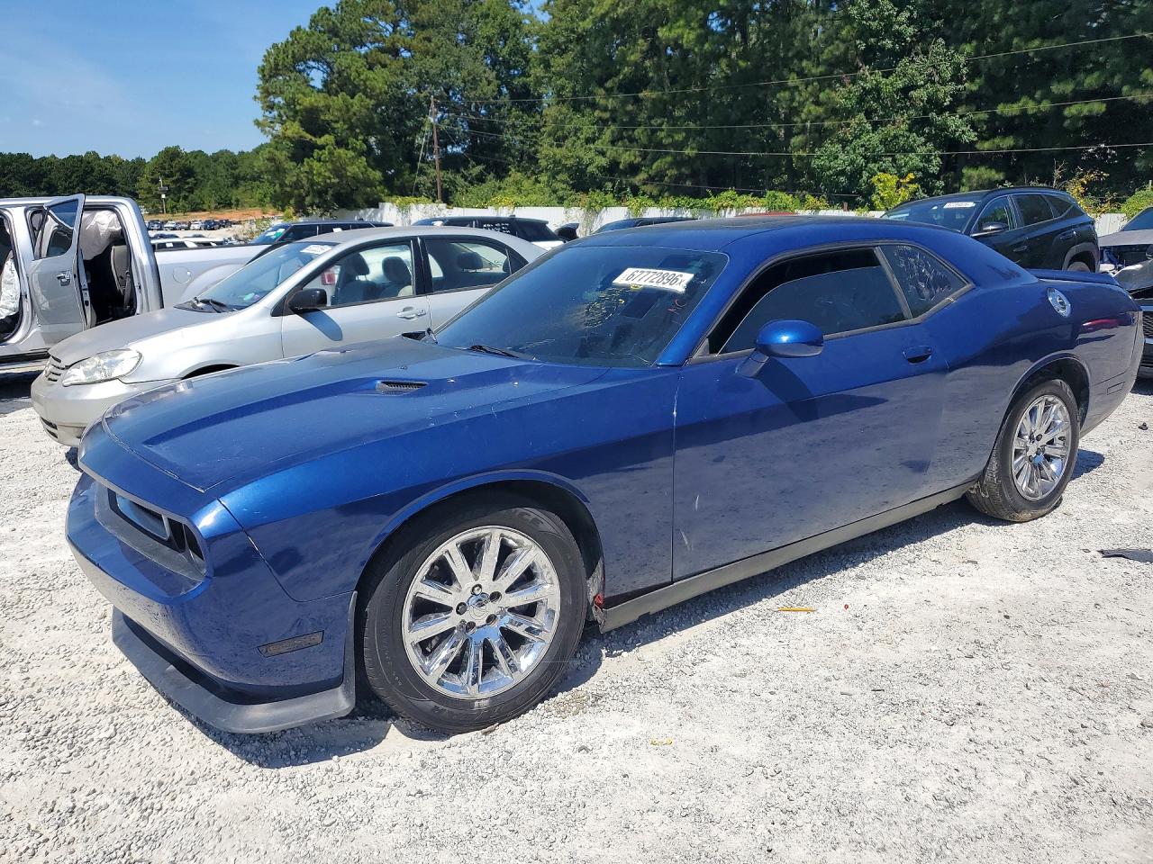 2012 Dodge Challenger VIN 2C3CDYCJXCH269857 — COPART salvage auction photo