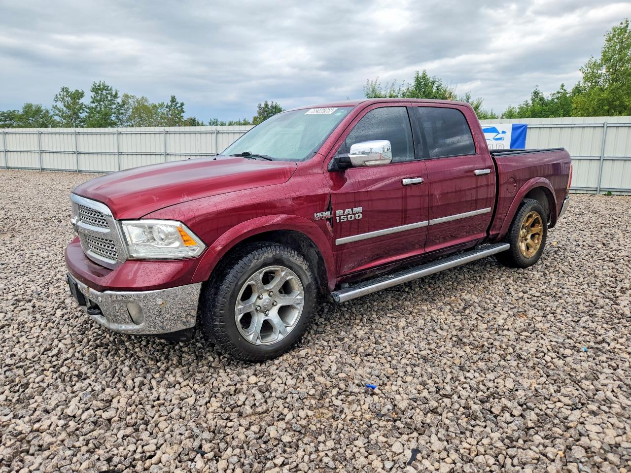 2017 Ram 1500 VIN 1C6RR7NT1HS626835 — COPART salvage auction photo
