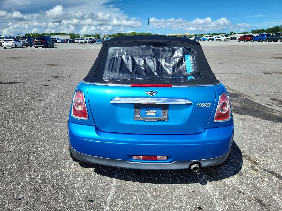 2012 Mini Cooper VIN WMWZN3C54CT133927 COPART salvage auction — MECHANICAL, Ga - Certificate Of Title, sold $990 on 2026-09-05 (photo 6)