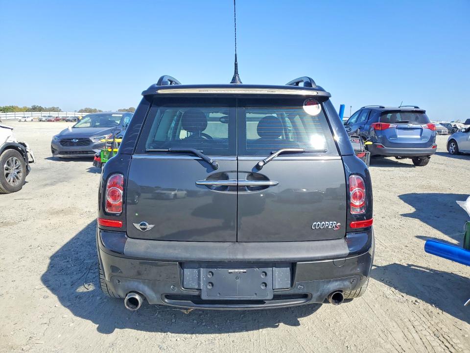 2011 Mini Cooper VIN WMWZG3C57BTY35264 COPART salvage auction — MINOR DENT/SCRATCHES, Ca - Salvage Certificate, sold $350 on 2026-09-22 (photo 6)